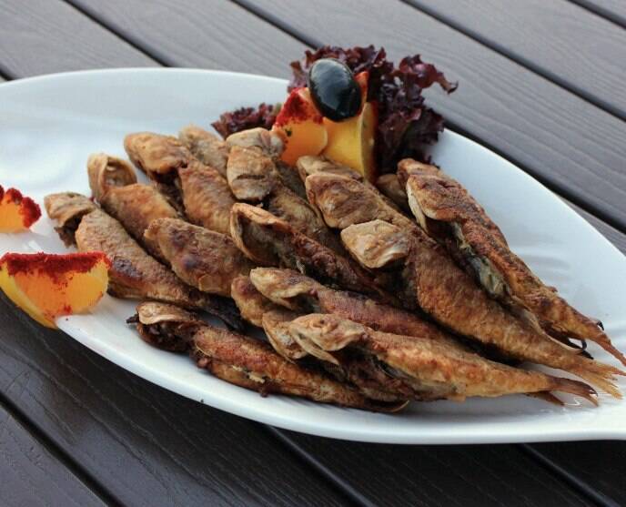 Барабуля в кукурузной крупе
