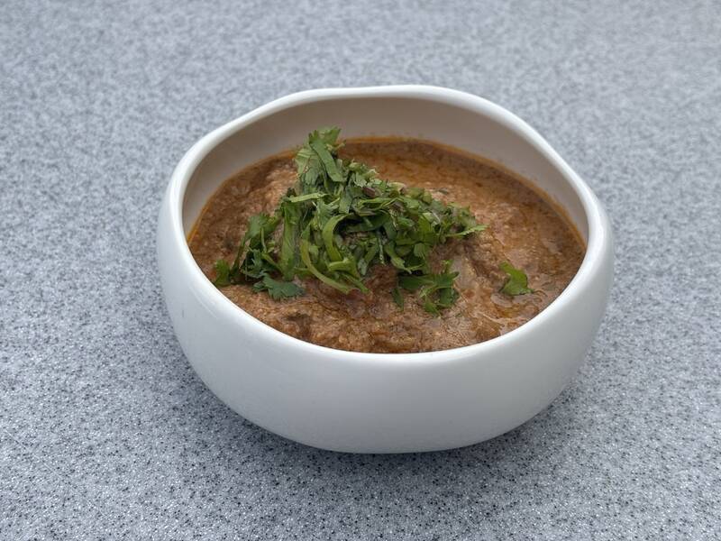 Тёплый салат с куриной печенью